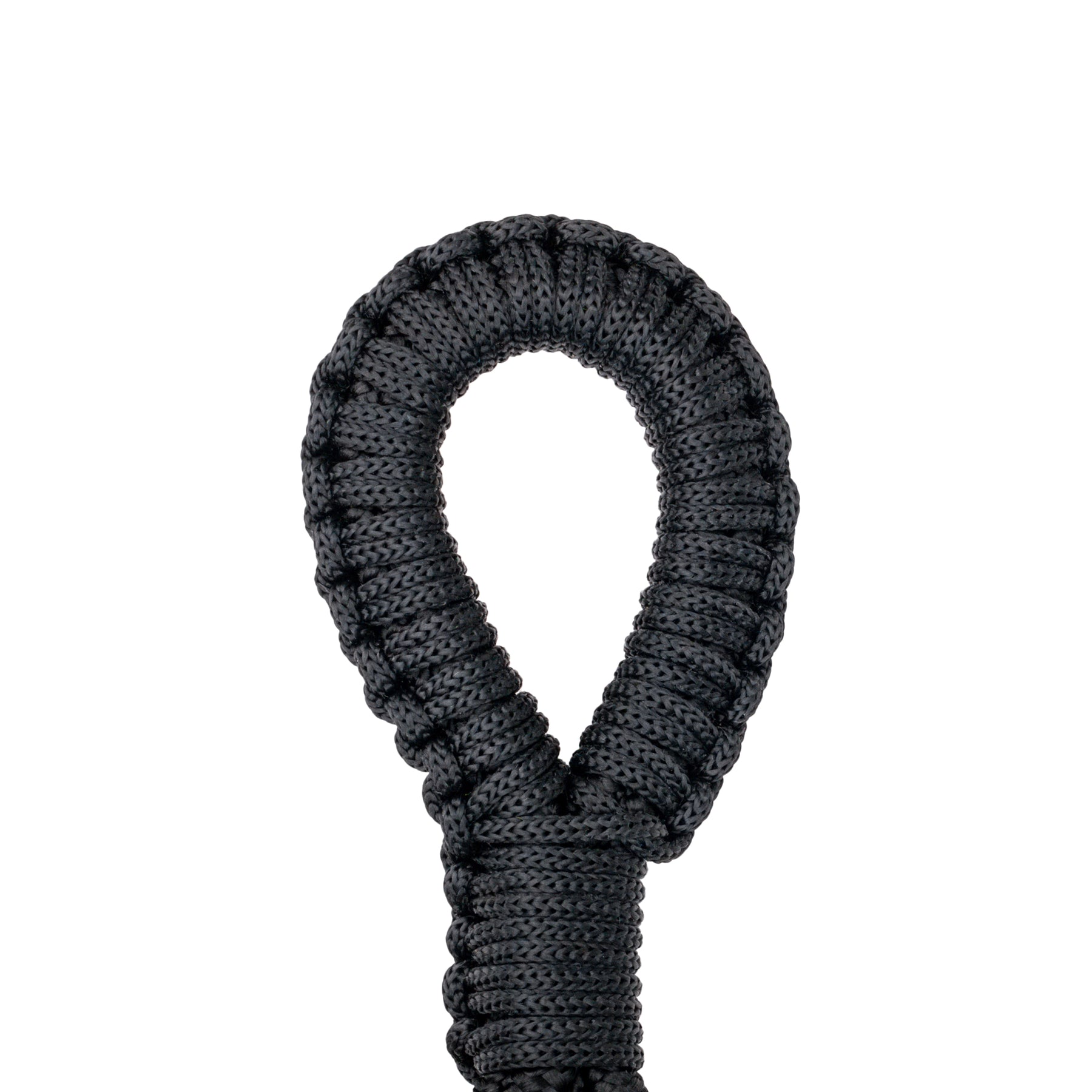 Close-up of the rope loop for the Bliss Hammocks 54-inch Wide Hammock in a Bag with mosquito net.