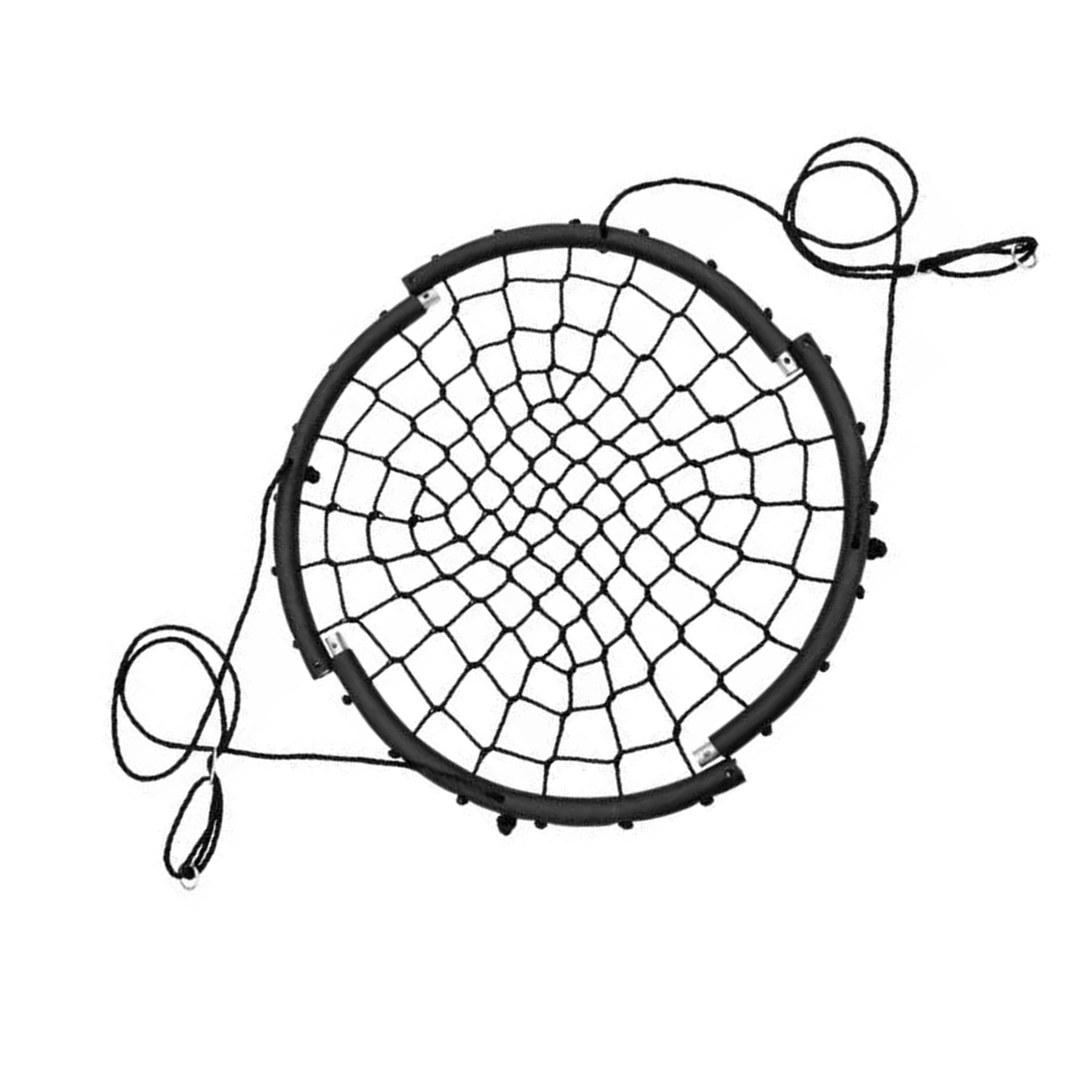 Unassembled Bliss Outdoors Rope Tree Glider with Hanging Kit.