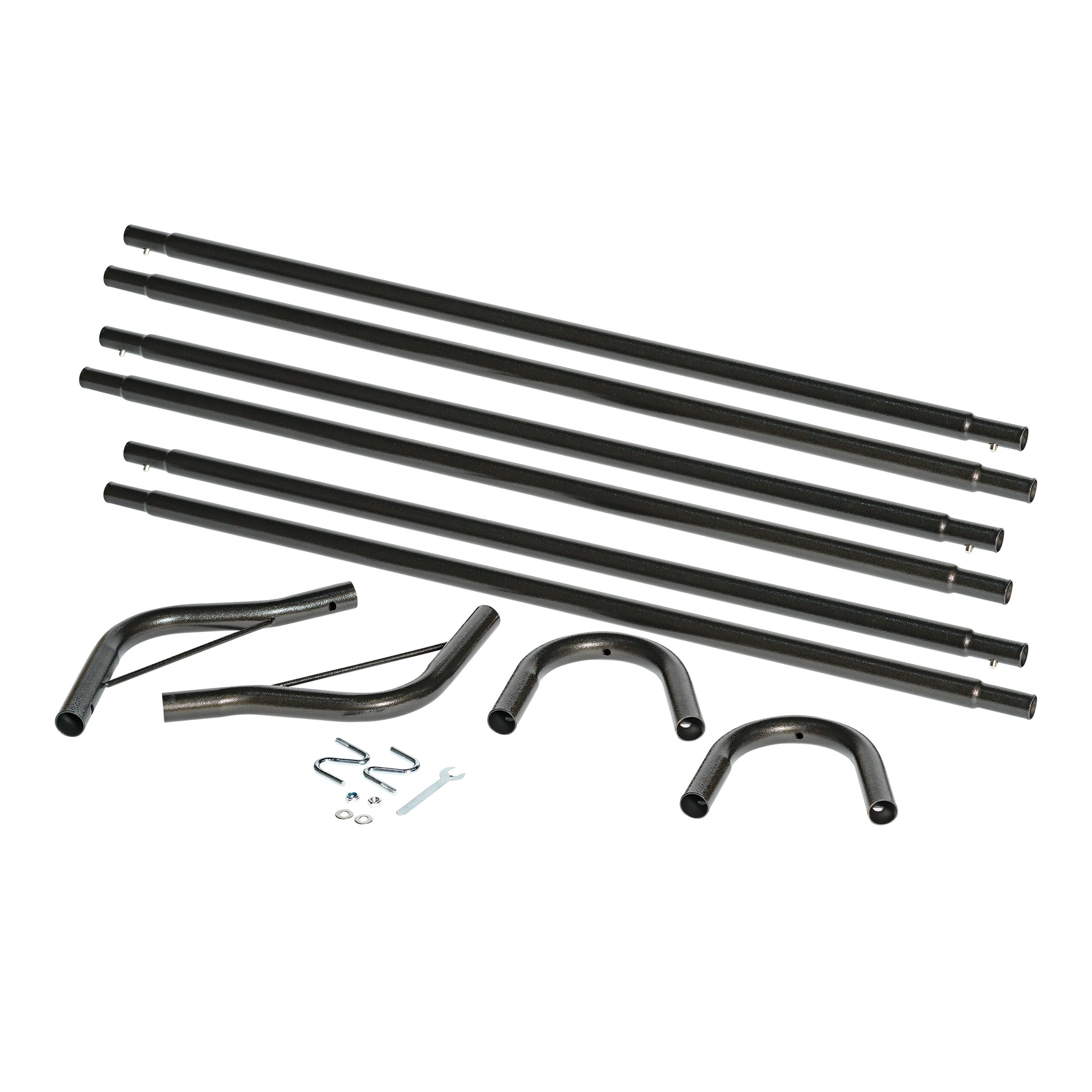 Unassembled Bliss Hammocks 10-foot Hammock Stand with Hanging Hooks.