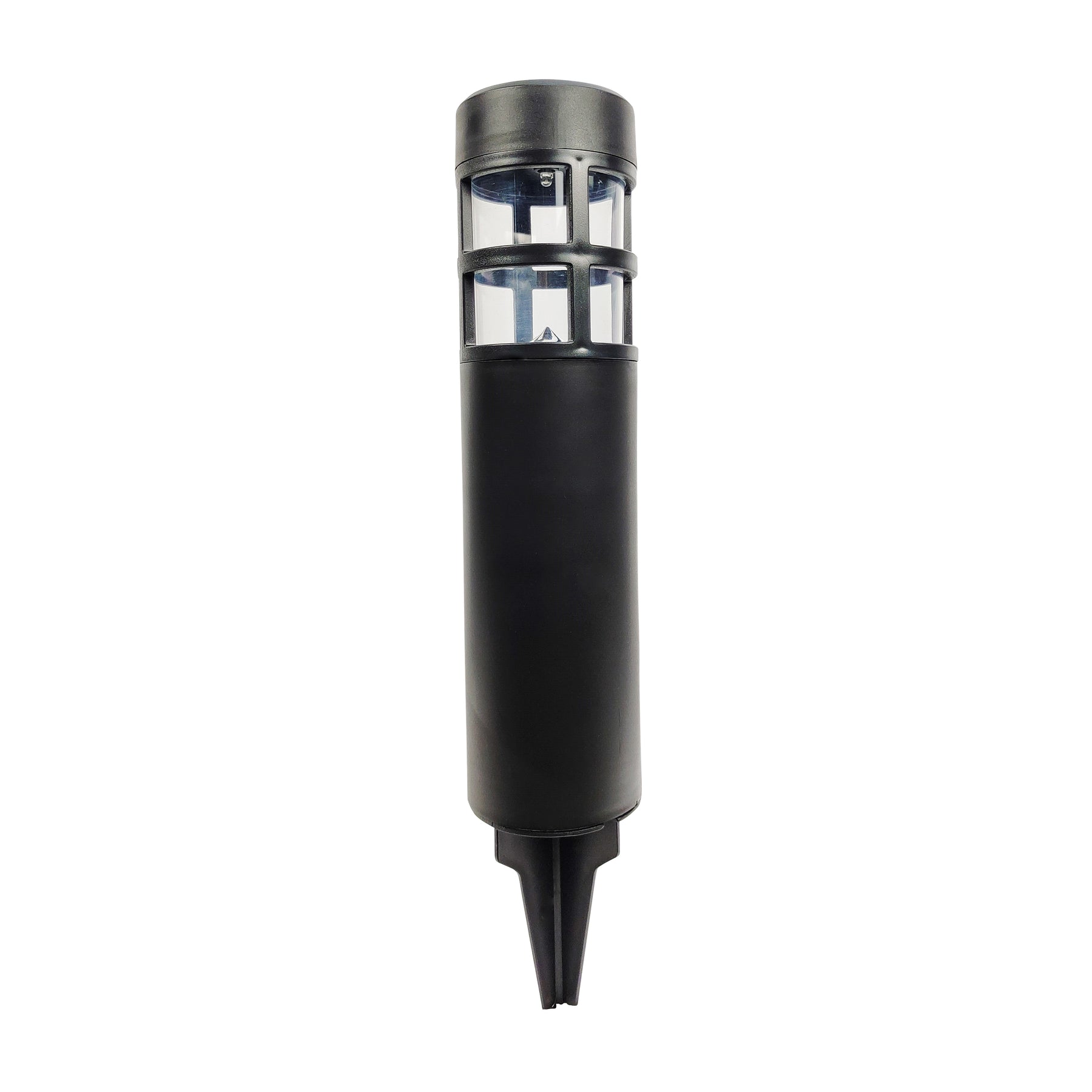 Bliss Outdoors 14-inch Tall Solar Powered LED Pathway Light with ABS Casing.