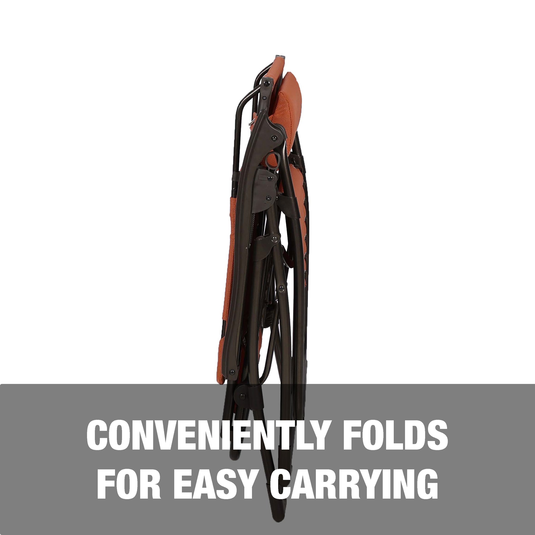 Conveniently folds for easy carrying.