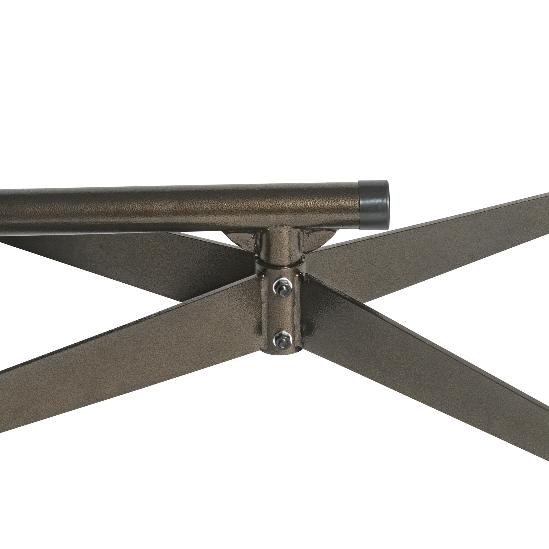 Close-up of the base for the Bliss Hammocks 84-inch Swing Chair Stand with Hanging Hook.
