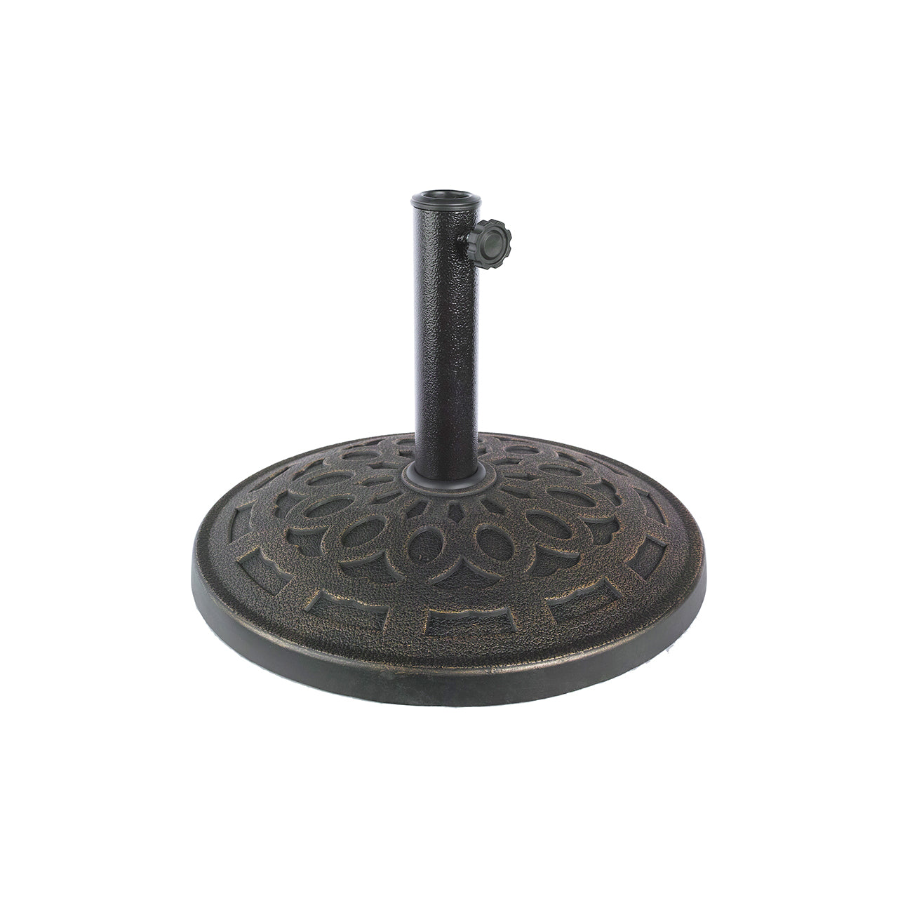 Bliss Outdoors Heavy-Duty Umbrella Base in the metro variation.