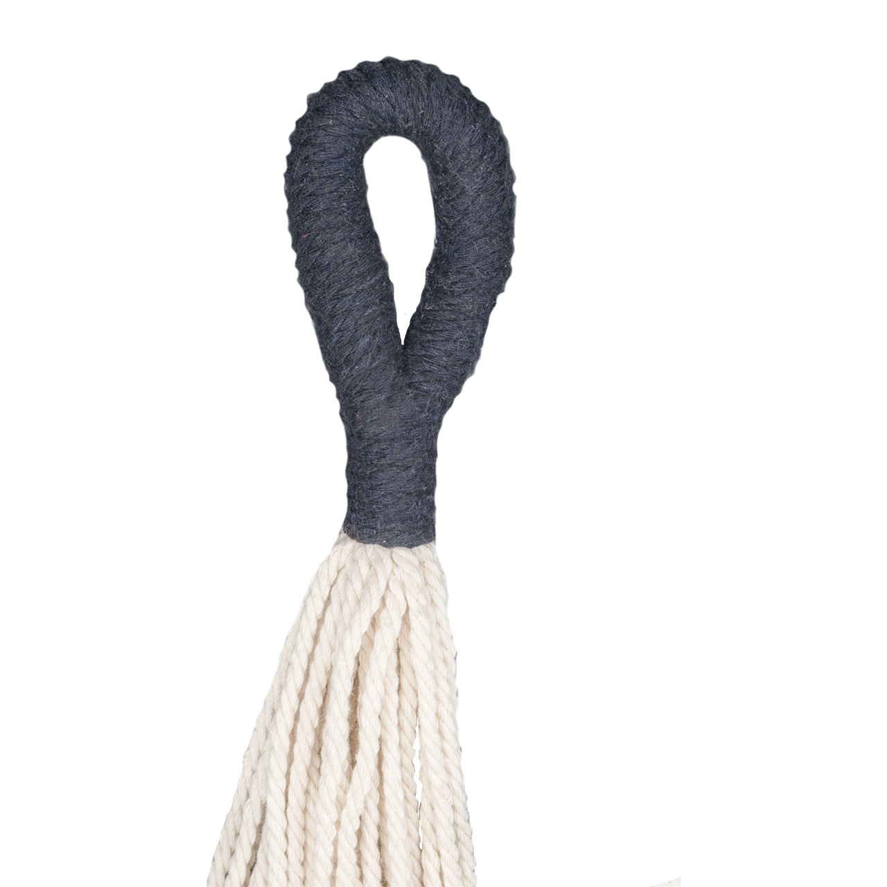 Bliss Hammocks Brazilian Style Rope Hammock w/ Braided Rope Ends | Indoor, Outdoor, Poolside, Patio, Backyard | Zinc-Coated Hardware | 350 Lbs Capacity