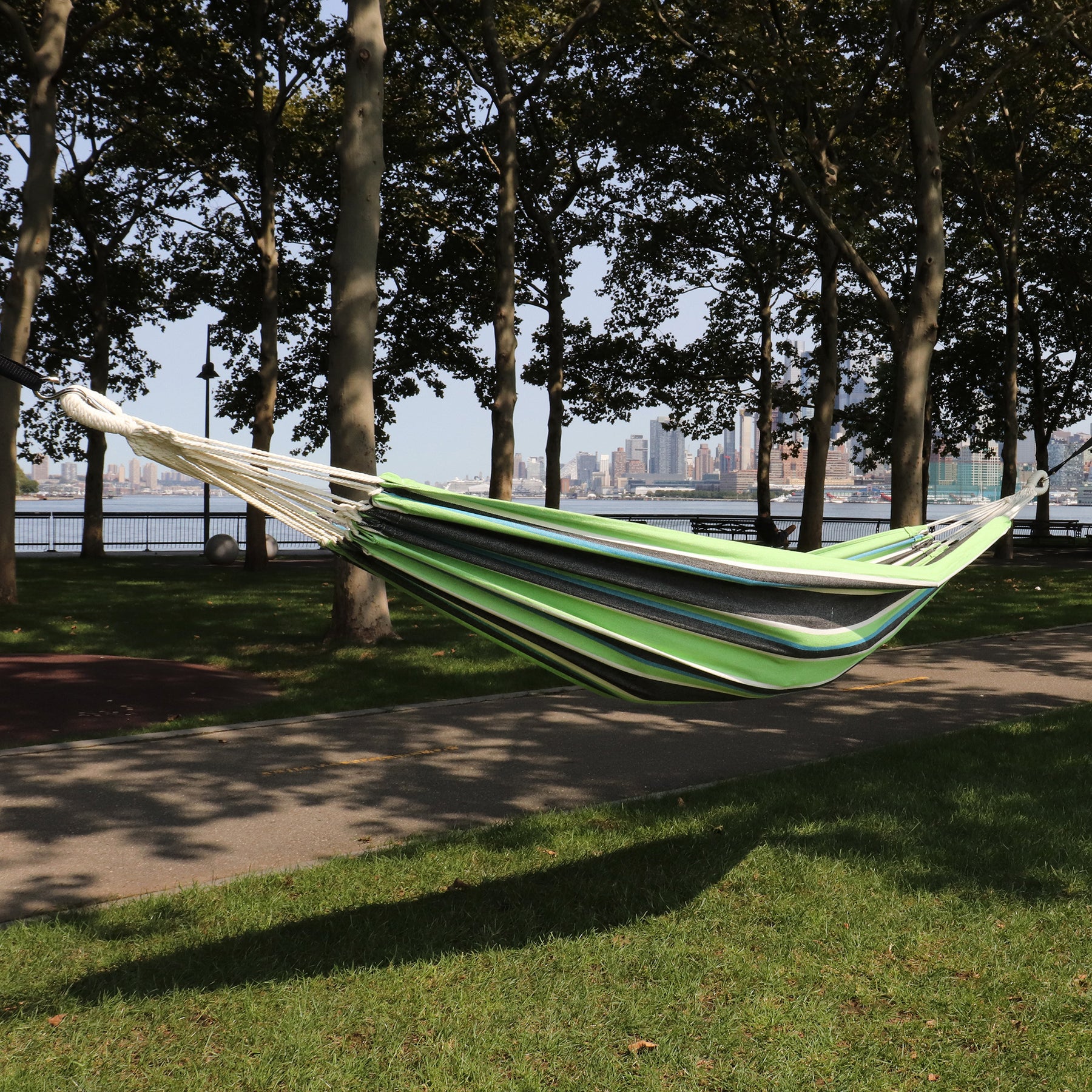 Bliss Hammocks Hammock in a Bag W/ Rope loops + Hanging Hardware + Universal Multi-Loop Suspension System | 40-in. Wide | 220 Lb. Capacity