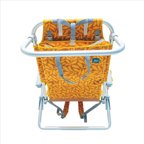 Backpack Aluminum Beach Chair W/ Side Pocket & Detachable Cooler Bag | 5 Reclining Positions | 275 Lb. Capacity