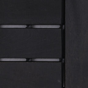 Bliss Outdoors Hardwood 12-Slat Interlocking Deck Tiles