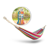 Hammock in a Bag W/ Rope Loops & Hanging Hardware | 40-in. Wide | 220 Lb. Capacity
