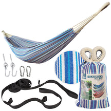 Bliss Hammocks Hammock in a Bag W/ Rope loops + Hanging Hardware + Universal Multi-Loop Suspension System | 40-in. Wide | 220 Lb. Capacity