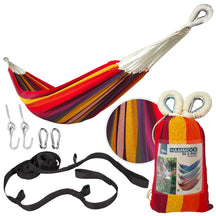 Bliss Hammocks Hammock in a Bag W/ Rope loops + Hanging Hardware + Universal Multi-Loop Suspension System | 40-in. Wide | 220 Lb. Capacity