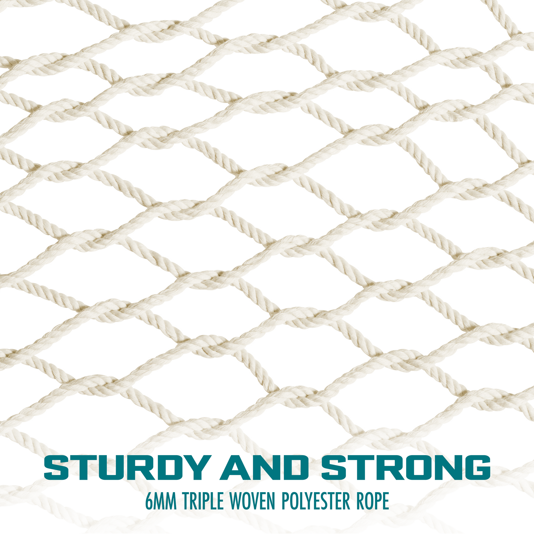 Cotton Rope Hammock w/ Spreader Bar & Hanging Hardware | 60-in. Wide | 450 Lb. Capacity