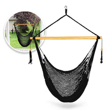 Island Rope Hammock Chair w/ Spreader Bar & Hanging Hardware | 40-in. Wide | 265 Lb. Capacity