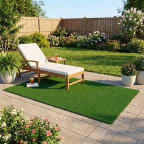Bliss Artificial Grass | Runner Rug Indoor/Outdoor Versatile Mat | Potty Train Mat for Dogs | Easy Clean Drainage