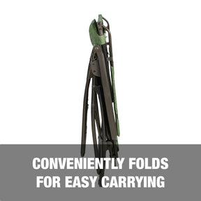 Conveniently folds for easy carrying.
