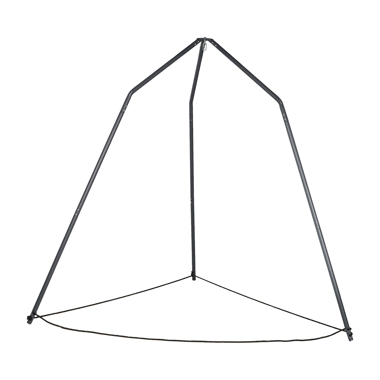 Bliss Hammocks 96-inch Overhead Tripod Stand with Supporting Base Ropes.