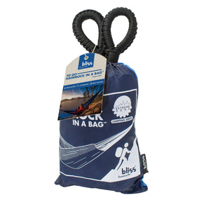 Carrying bag for the Bliss Hammocks 54-inch Extra Wide To Go Hammock in a Bag.