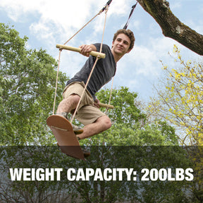 Weight capacity of 200 pounds.