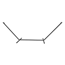 Bliss Hammocks 15-foot Hammock Stand with Hanging Hooks in the black variation.