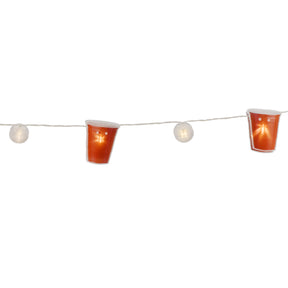 Themed String Lights w/ Hanging Clips | 12-Foot | 20 LEDs & Remote | 8 Lighting Modes w/ Timer | Waterproof IP44