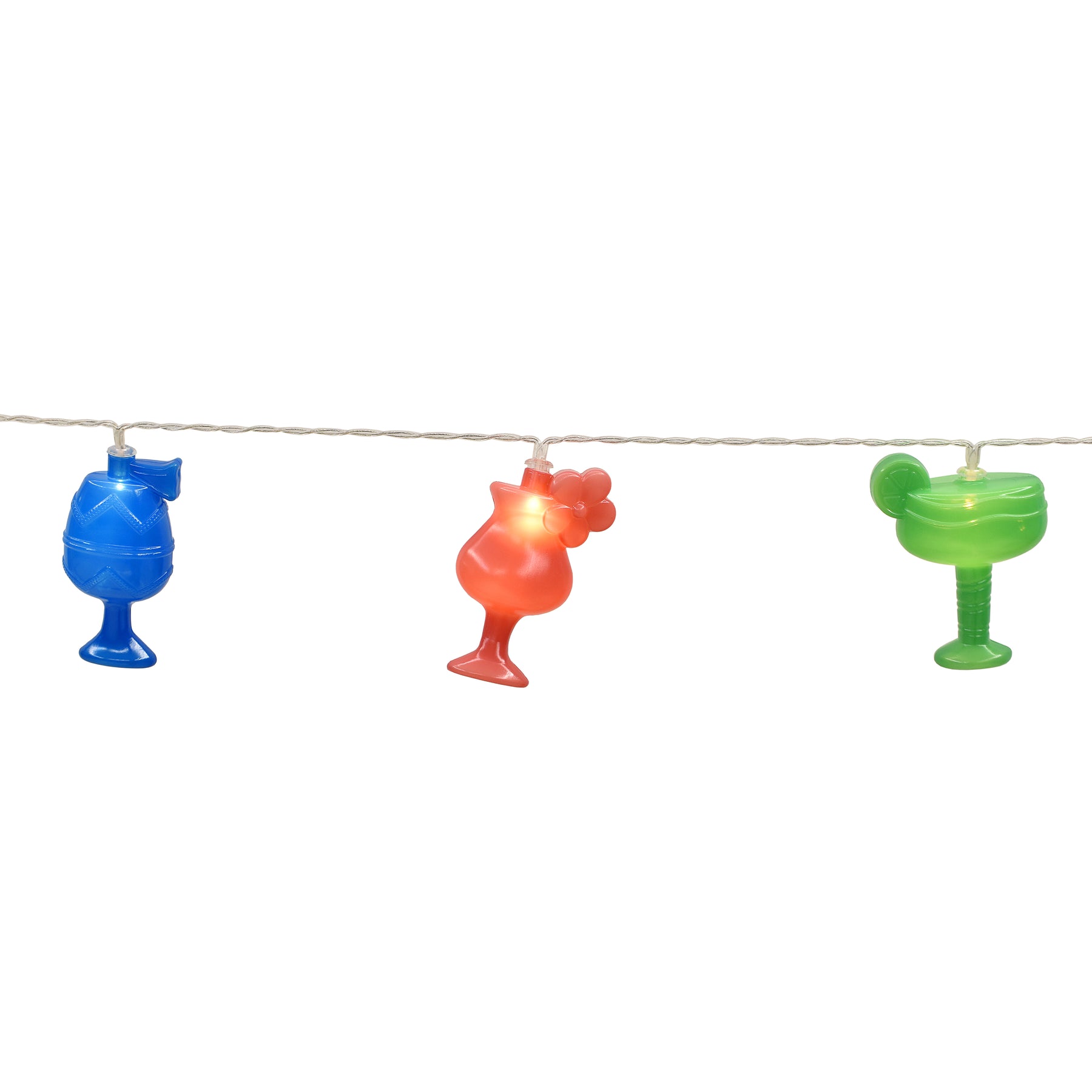 Themed String Lights w/ Hanging Clips | 12-Foot | 20 LEDs & Remote | 8 Lighting Modes w/ Timer | Waterproof IP44