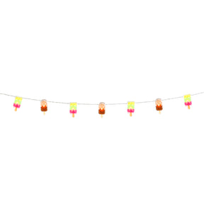 Themed String Lights w/ Hanging Clips | 12-Foot | 20 LEDs & Remote | 8 Lighting Modes w/ Timer | Waterproof IP44