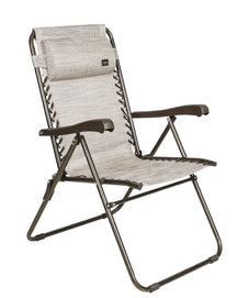 Bliss Hammocks 26-inch Wide Reclining Sling Chair with Pillow in the sand variation.