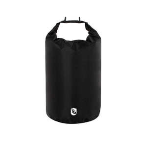 TrailGear 10 liter Heavy-Duty Dry Bag in the black variation.
