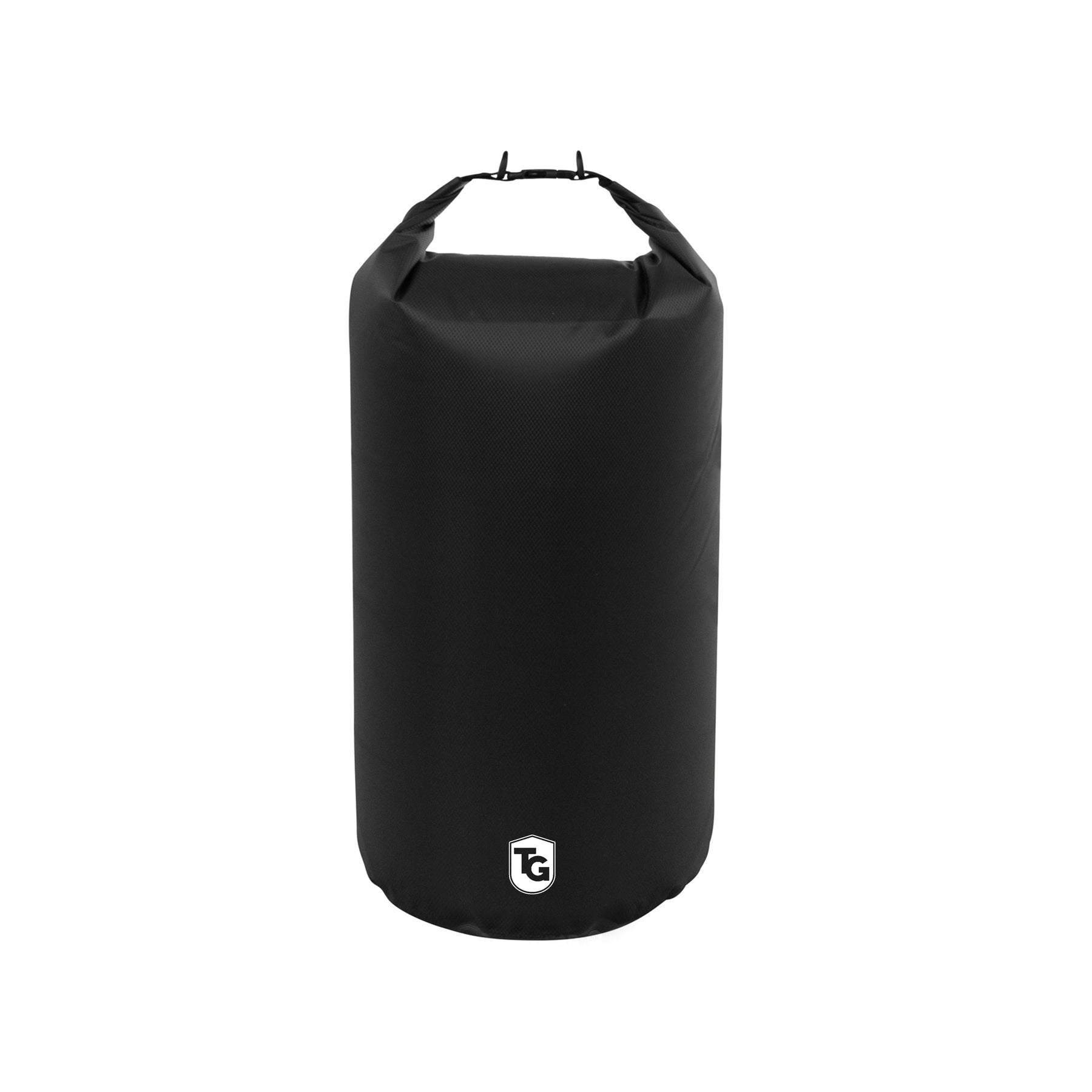 TrailGear 20 liter Heavy-Duty Dry Bag in the black variation.